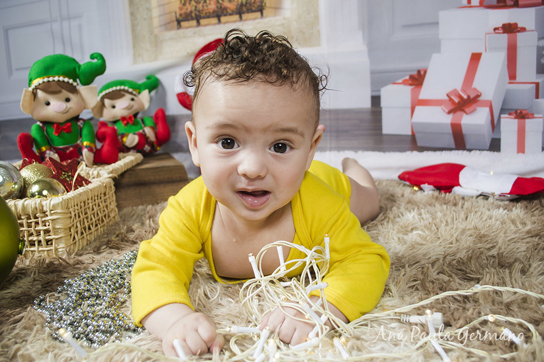 ensaio de natal - acompanhamento infantil