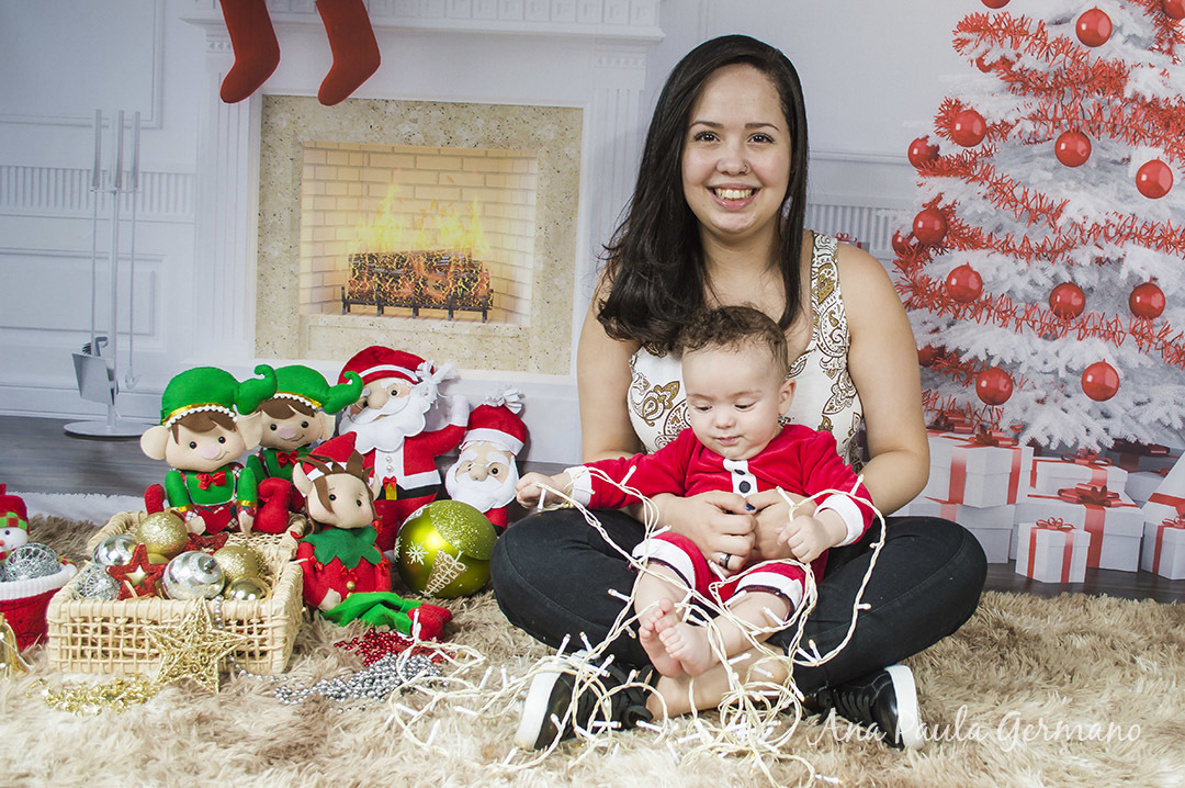 ensaio de natal - acompanhamento infantil