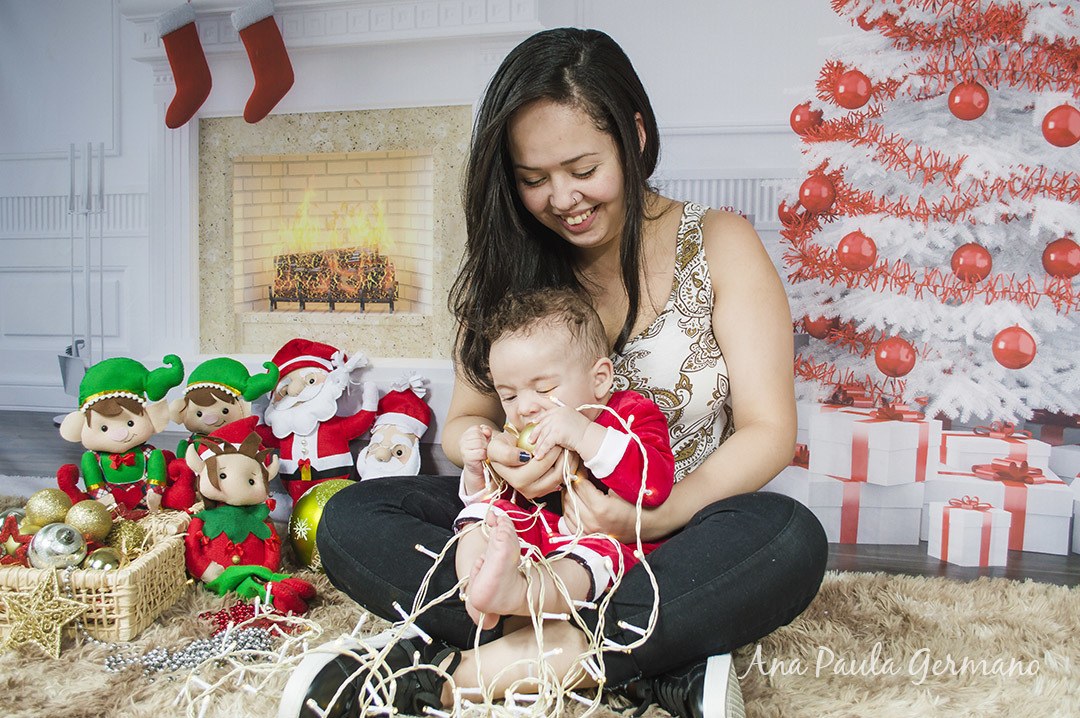 ensaio de natal - acompanhamento infantil