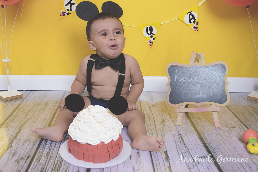 Smash the Cake Mickey menino