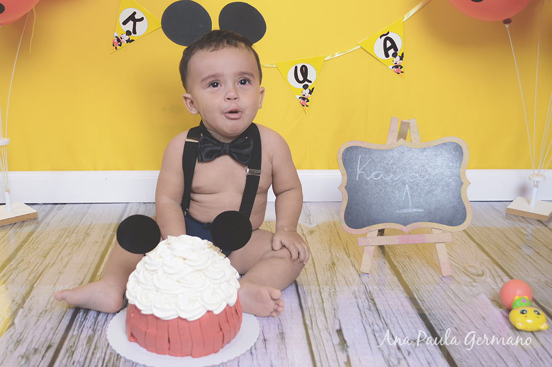 Smash the Cake Mickey menino