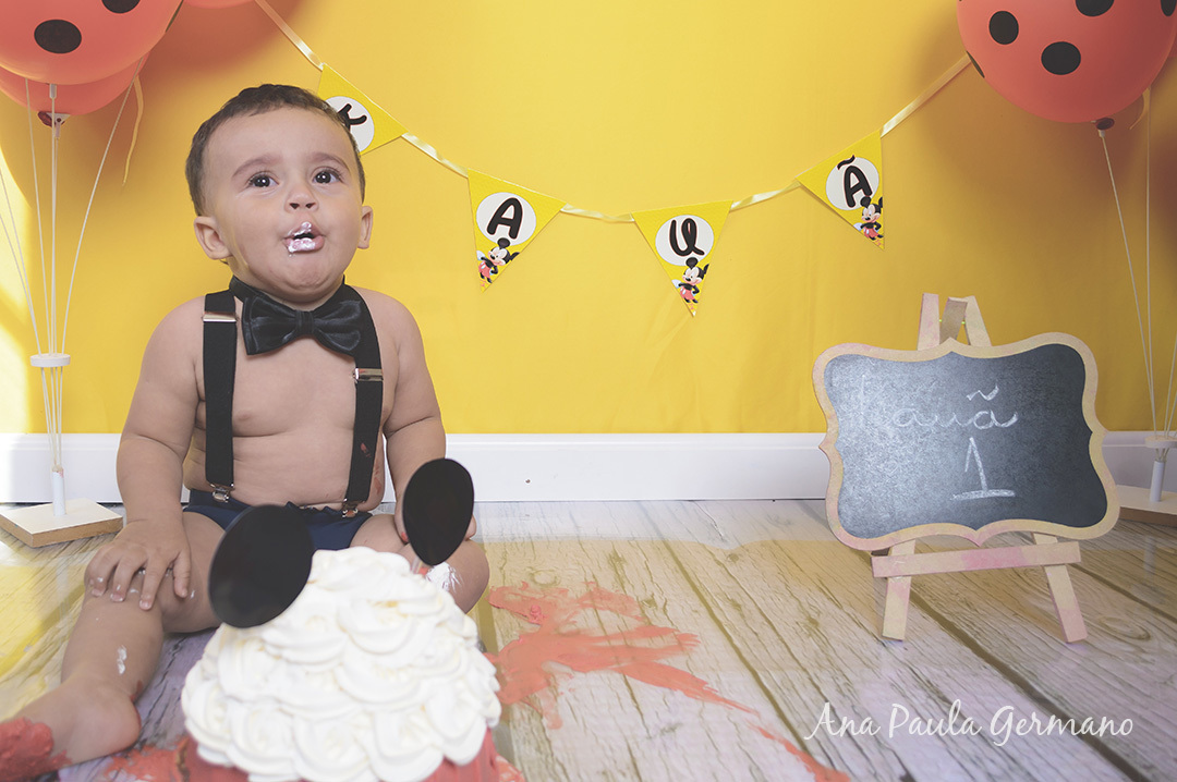 Smash the Cake Mickey menino