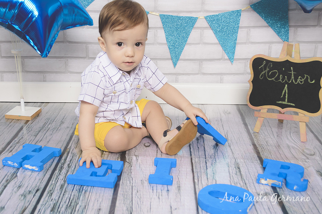 Smash the Cake  menino