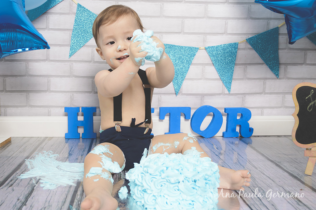 Smash the Cake  menino