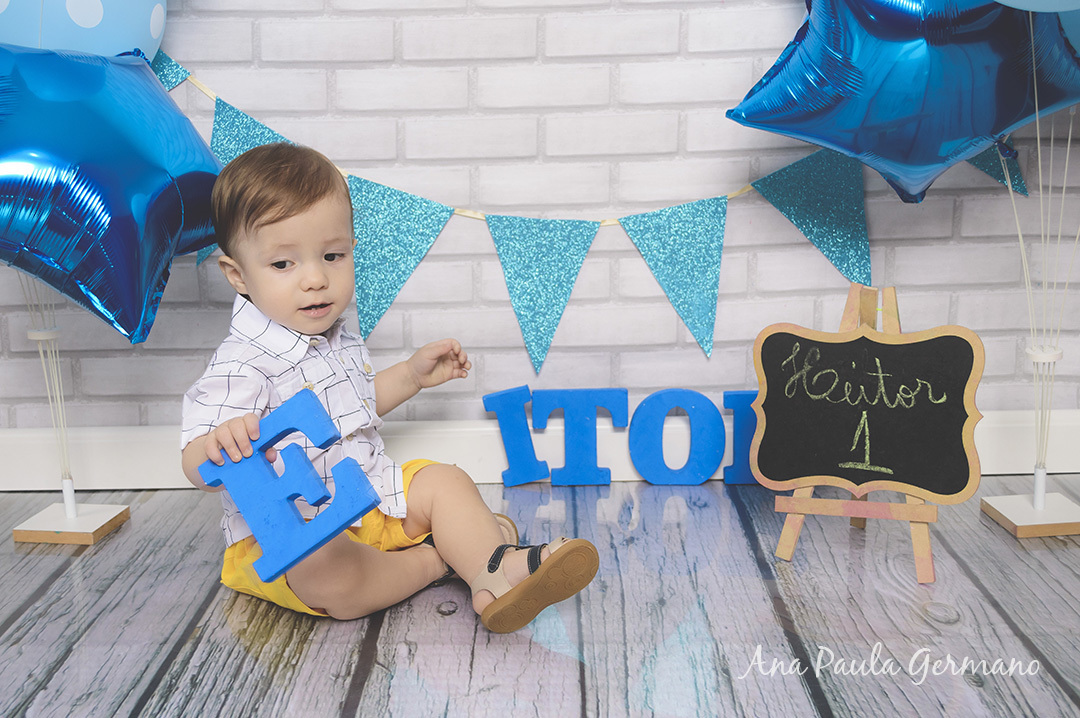 Smash the Cake  menino