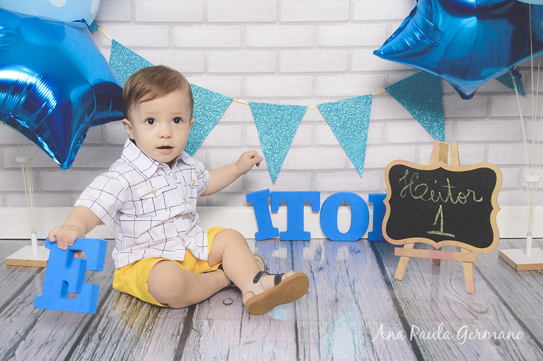 Smash the Cake  menino