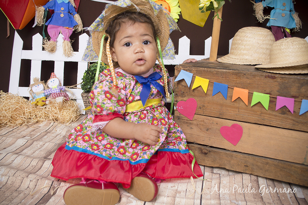 Acompanhamento infantil - ensaio temático - ensaio junino