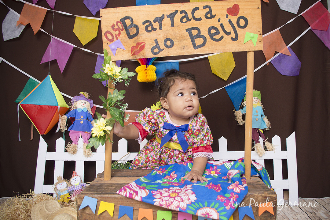 Acompanhamento infantil - ensaio temático - ensaio junino