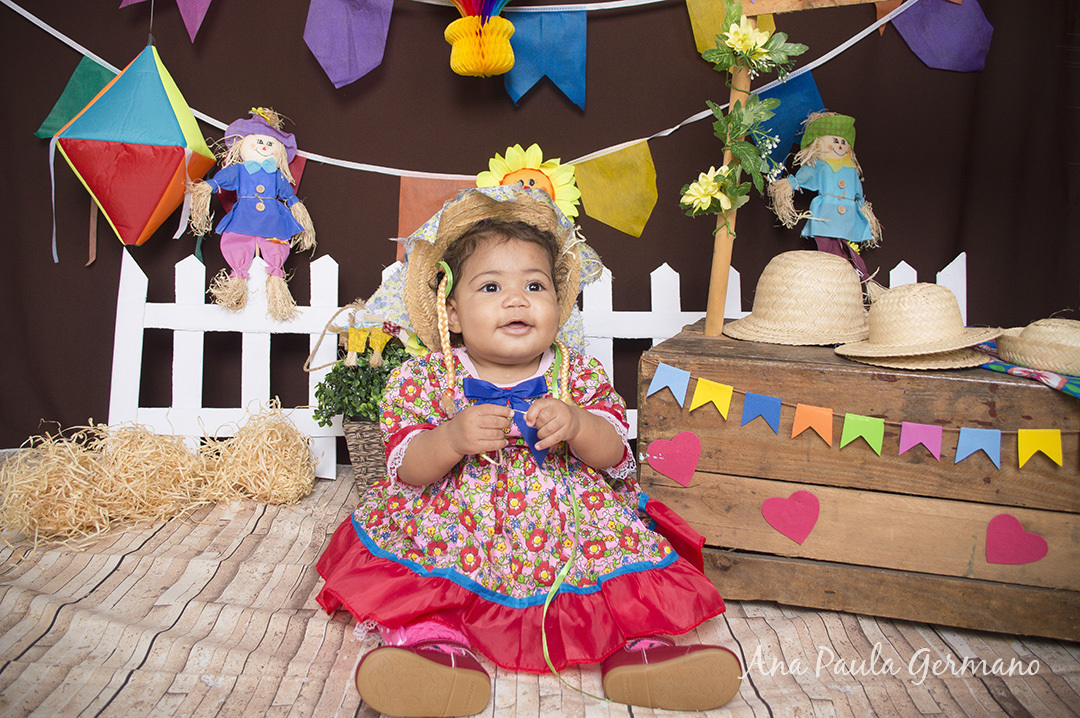 Acompanhamento infantil - ensaio temático - ensaio junino