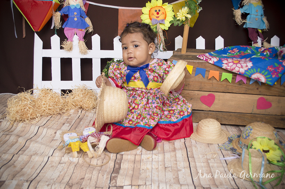 Acompanhamento infantil - ensaio temático - ensaio junino