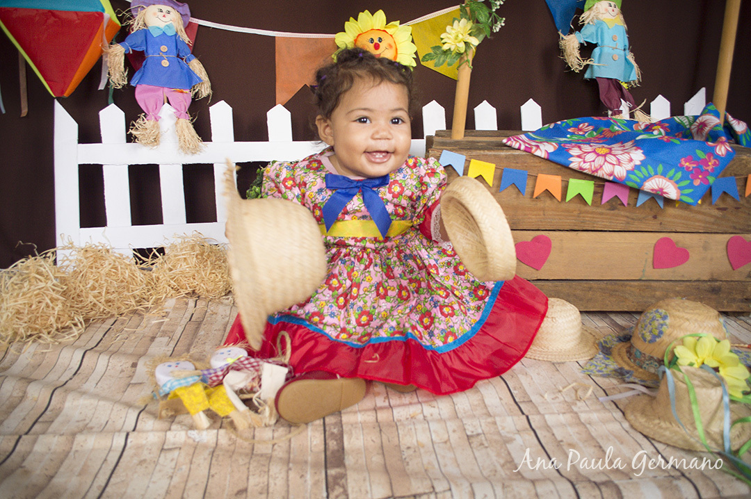 Acompanhamento infantil - ensaio temático - ensaio junino