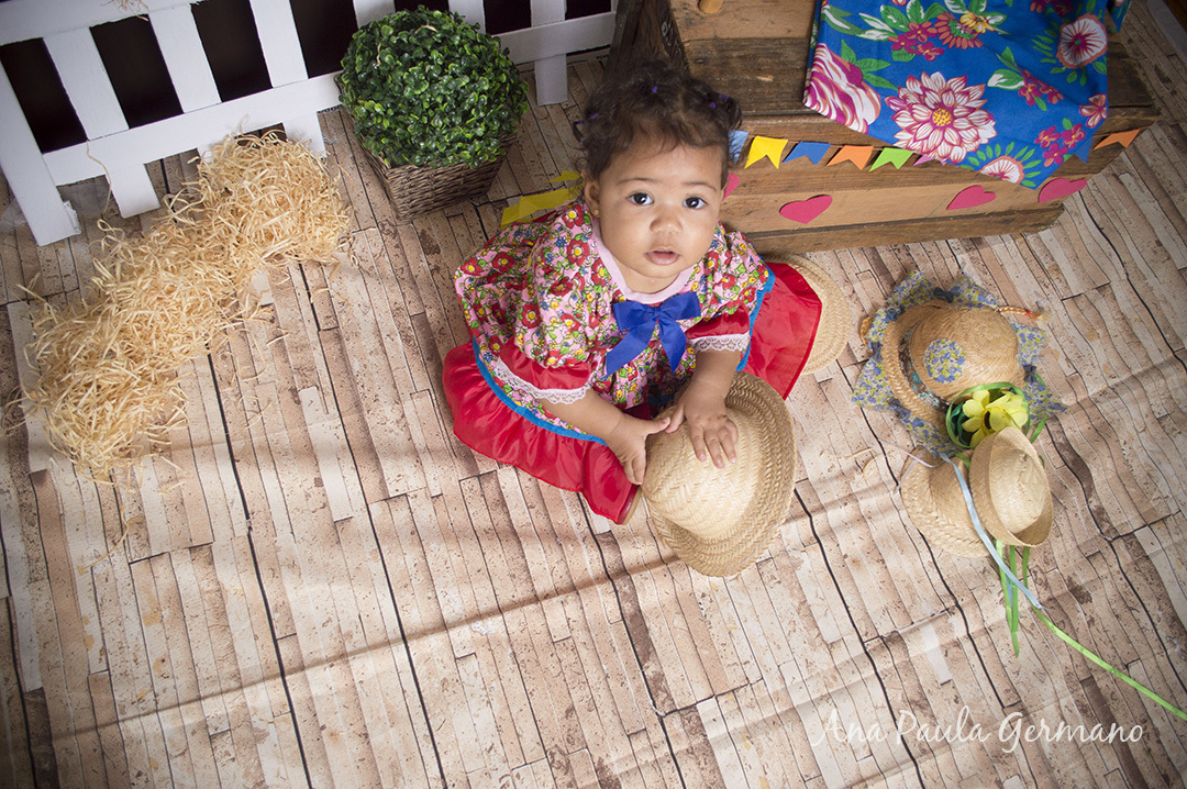 Acompanhamento infantil - ensaio temático - ensaio junino