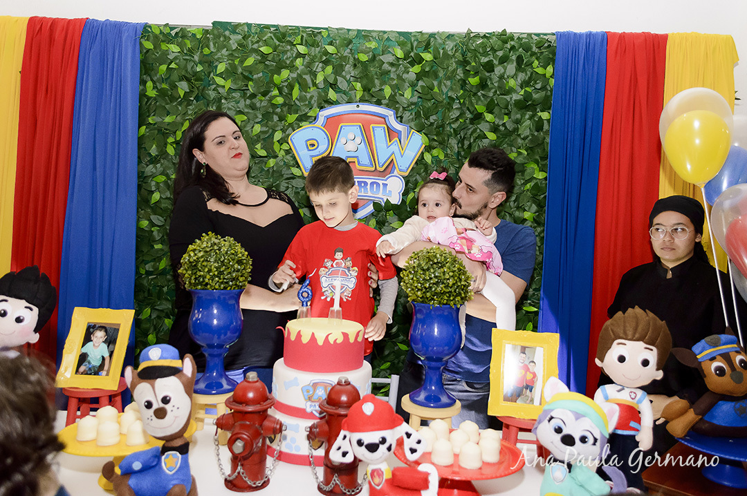 aniversário infantil Patrulha Canina