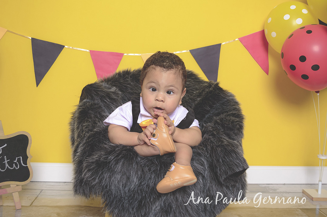 smash the cake menino