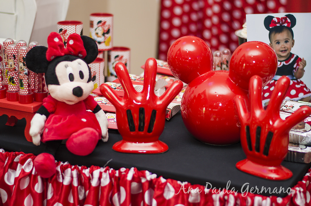 aniversário infantil minnie mouse
