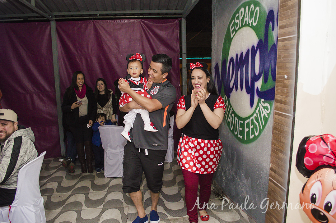 aniversário infantil minnie mouse