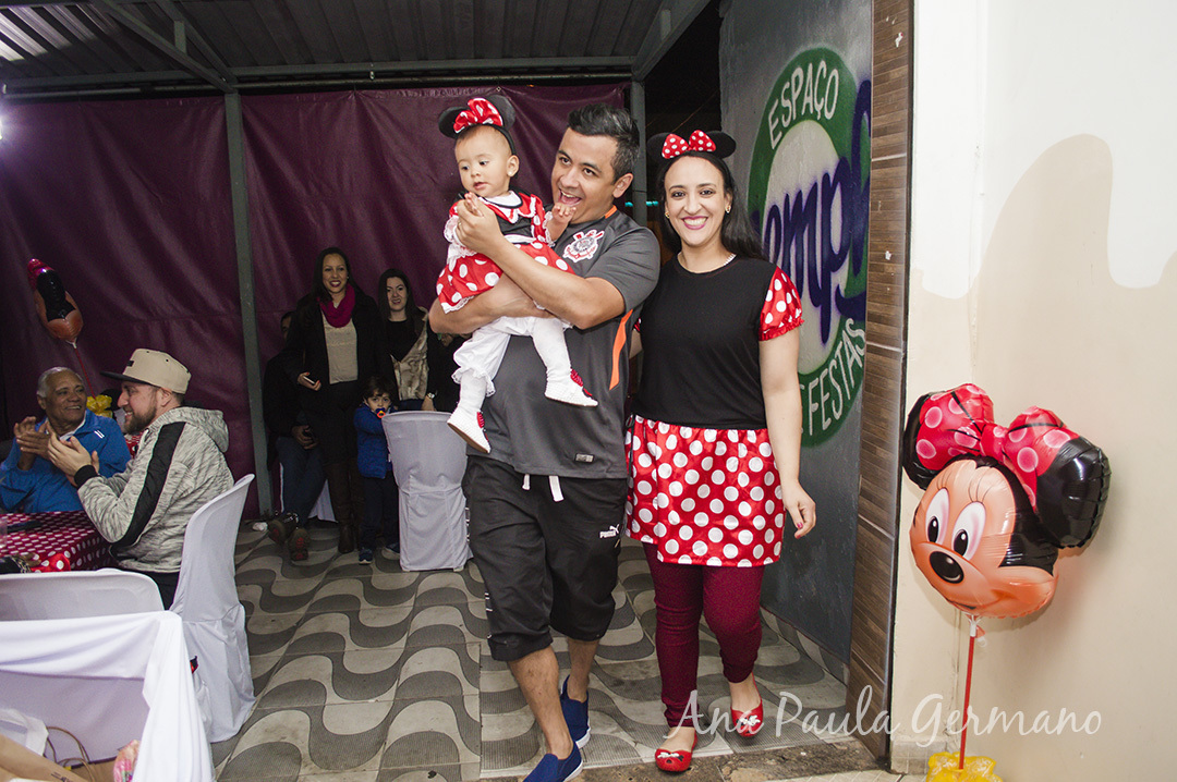 aniversário infantil minnie mouse