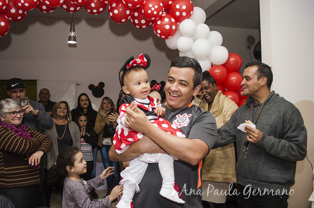 aniversário infantil minnie mouse
