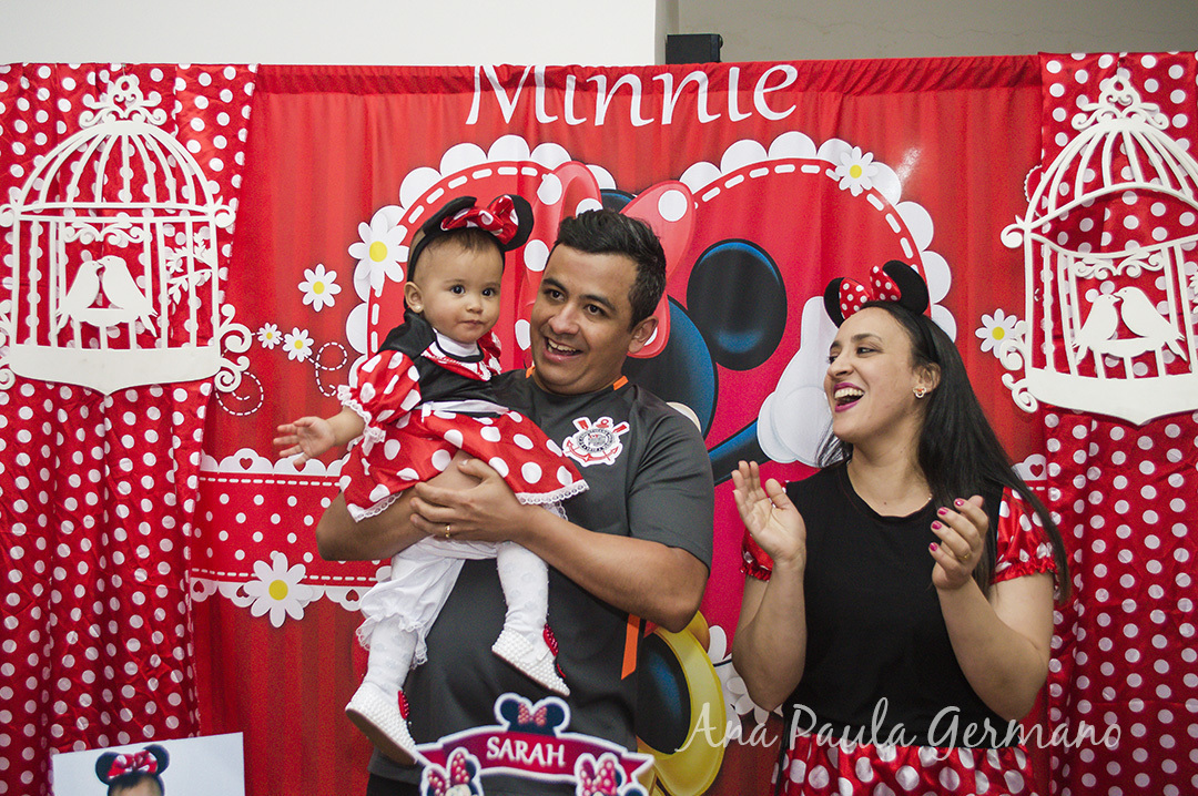 aniversário infantil minnie mouse