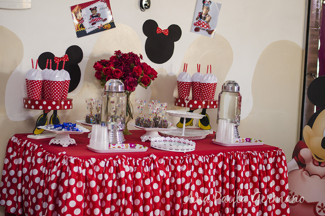 aniversário infantil minnie mouse