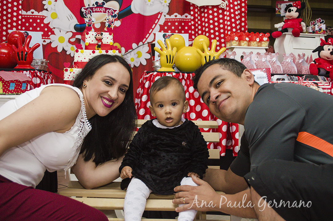 aniversário infantil minnie mouse