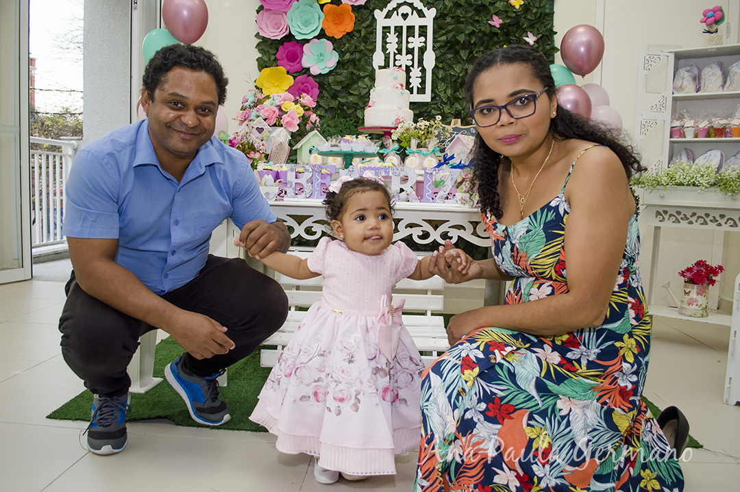 aniversário infantil - jardim encantado