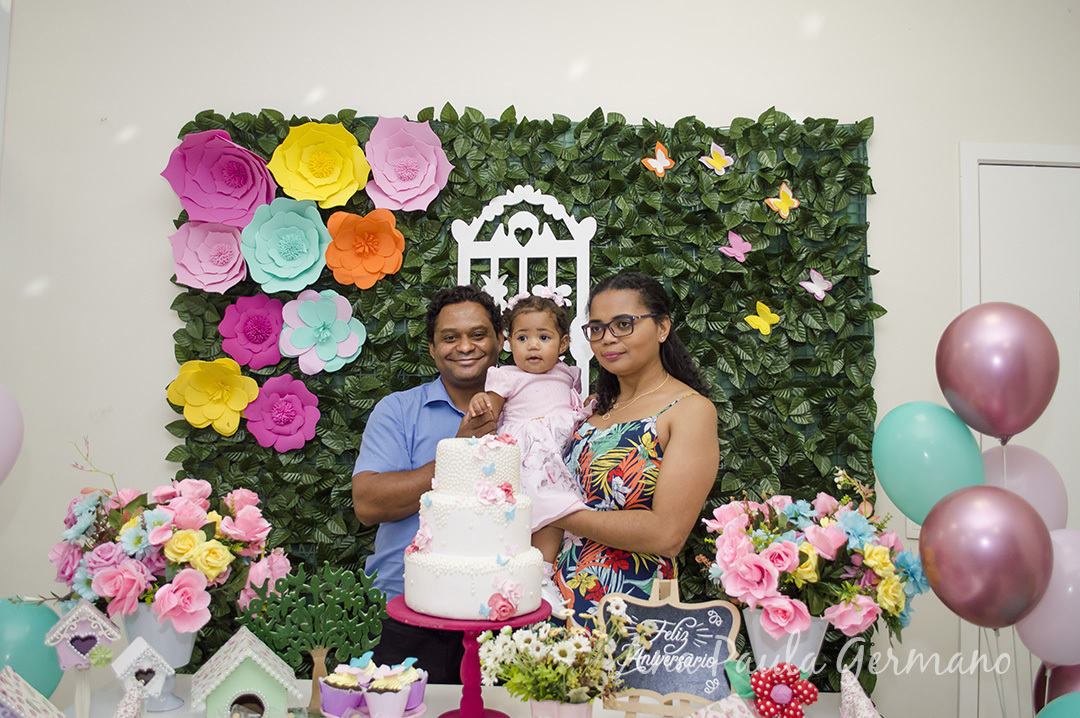 aniversário infantil - jardim encantado