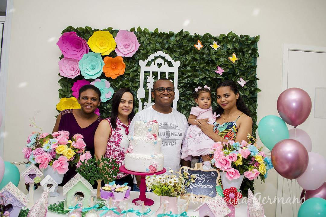 aniversário infantil - jardim encantado