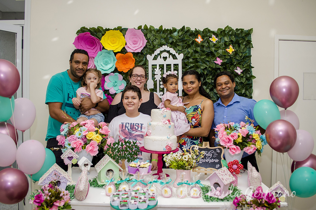 aniversário infantil - jardim encantado