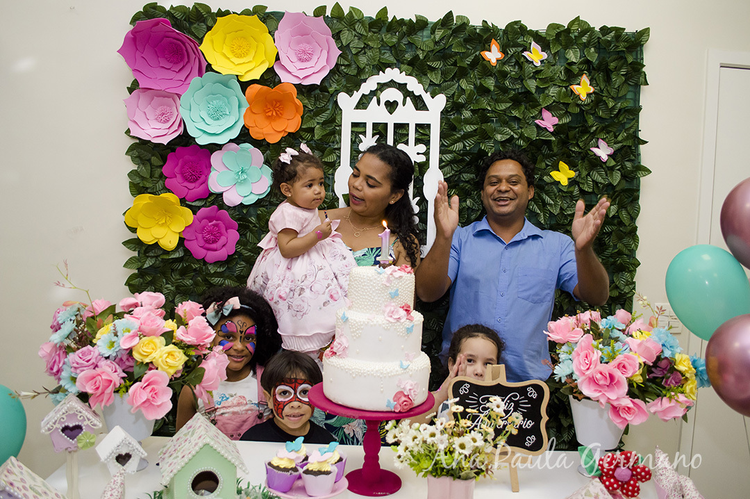 aniversário infantil - jardim encantado