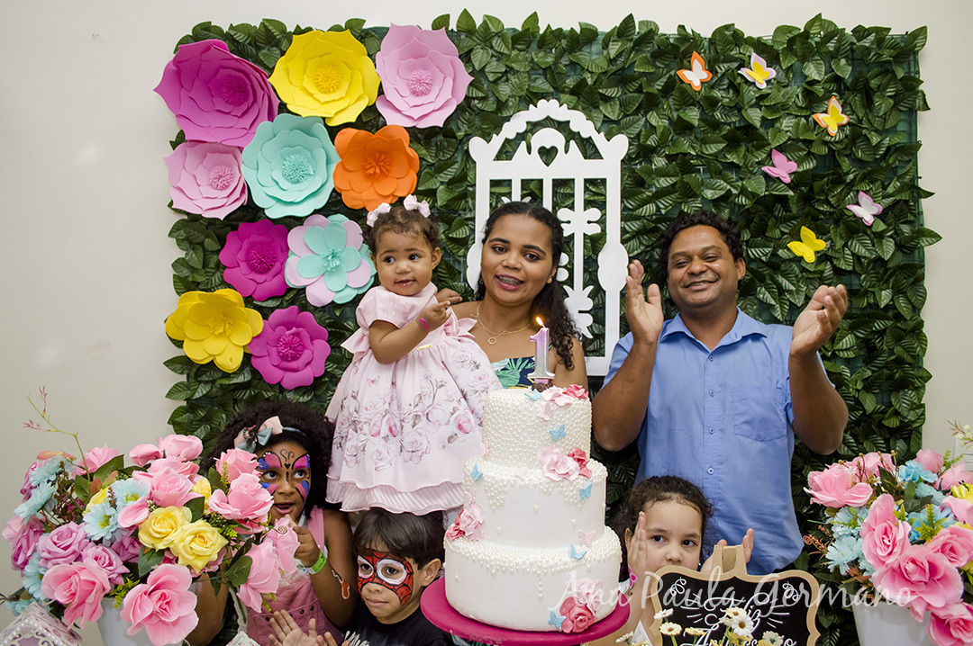 aniversário infantil - jardim encantado