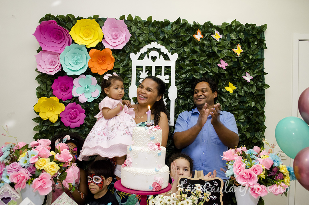 aniversário infantil - jardim encantado