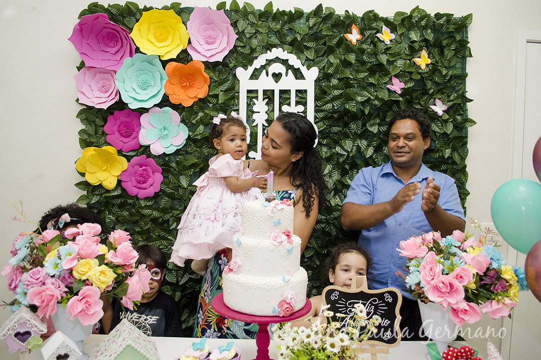 aniversário infantil - jardim encantado