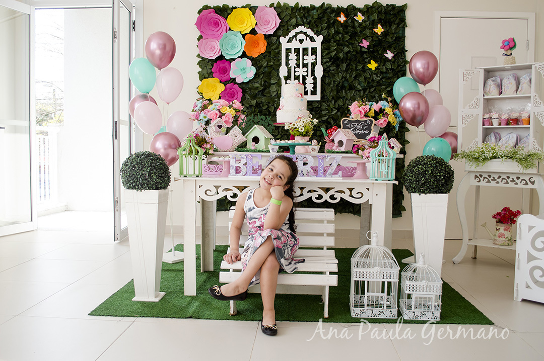 aniversário infantil - jardim encantado