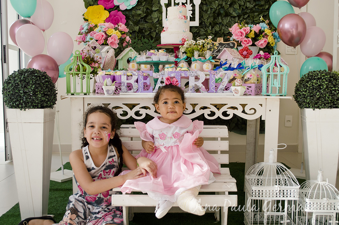 aniversário infantil - jardim encantado