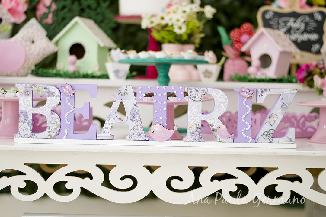 aniversário infantil - jardim encantado