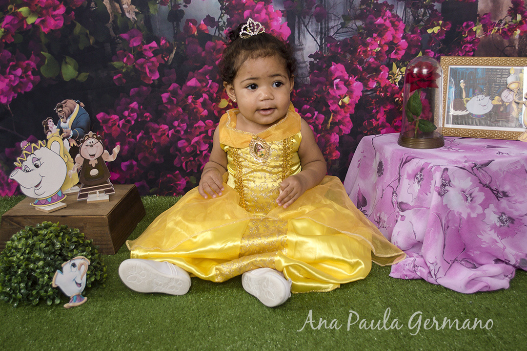 ensaio temático - Ensaio A Bela e a Fera - Acompanhamento Infantil