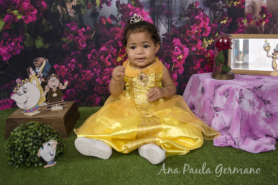 ensaio temático - Ensaio A Bela e a Fera - Acompanhamento Infantil