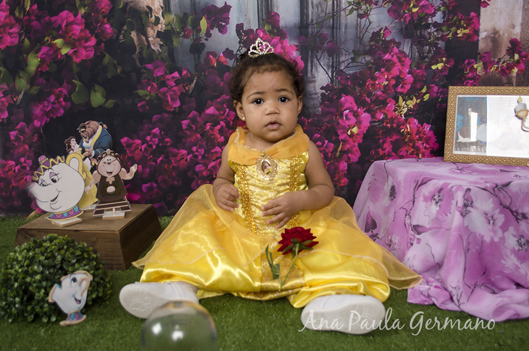 ensaio temático - Ensaio A Bela e a Fera - Acompanhamento Infantil