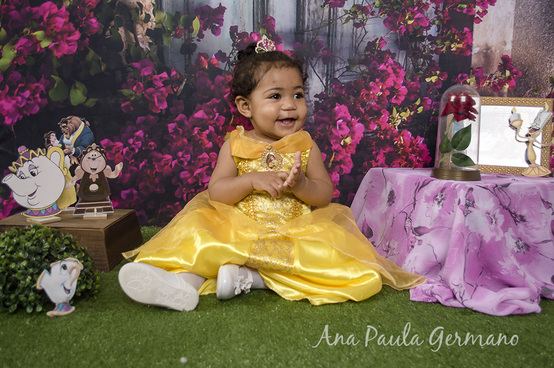 ensaio temático - Ensaio A Bela e a Fera - Acompanhamento Infantil