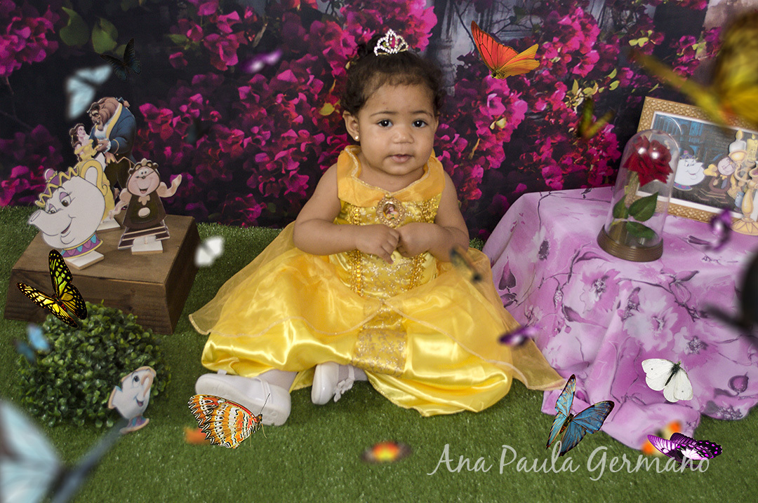 ensaio temático - Ensaio A Bela e a Fera - Acompanhamento Infantil