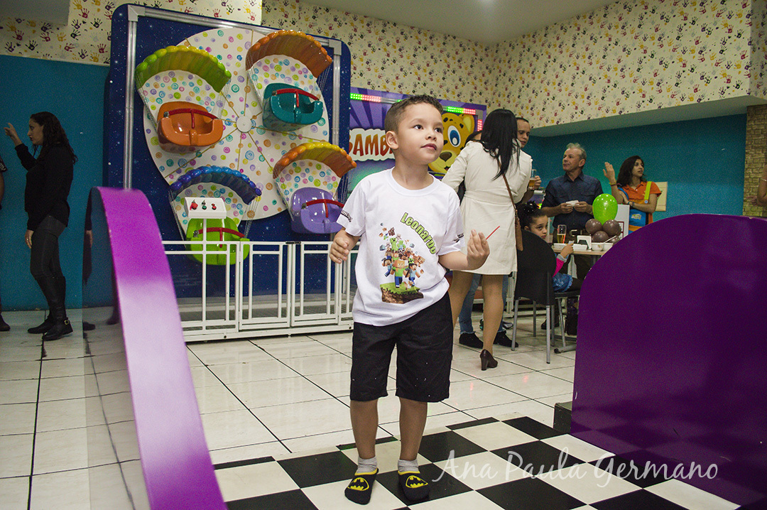 Aniversário infantil - Minecraft