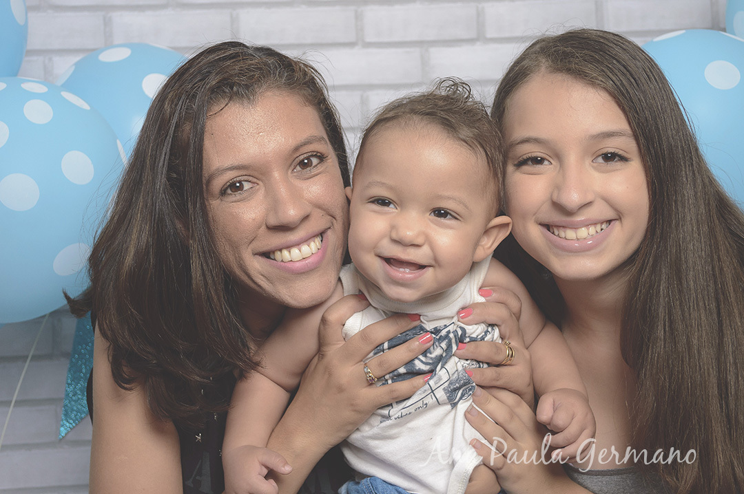 Smash the cake menino