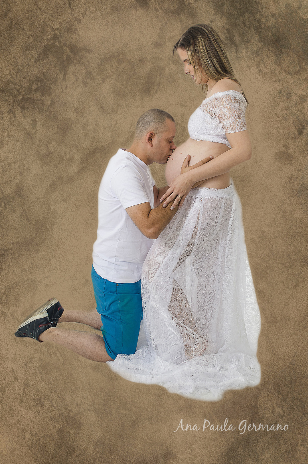 Ensaio gestante - Estúdio