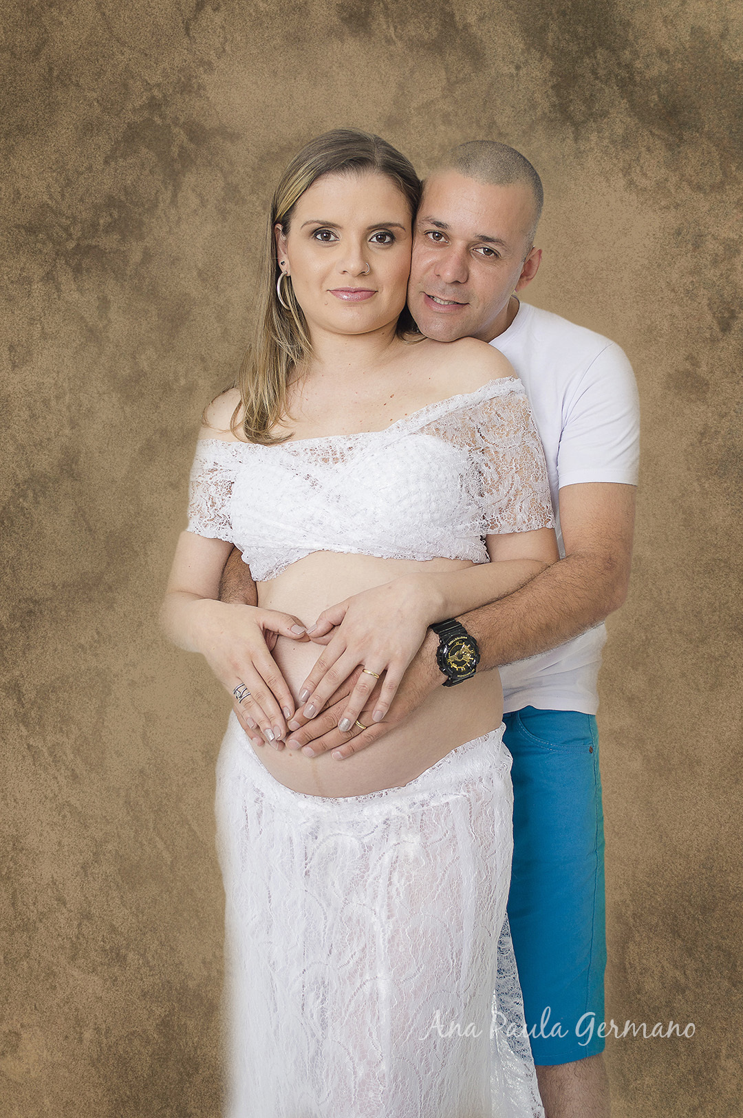 Ensaio gestante - Estúdio