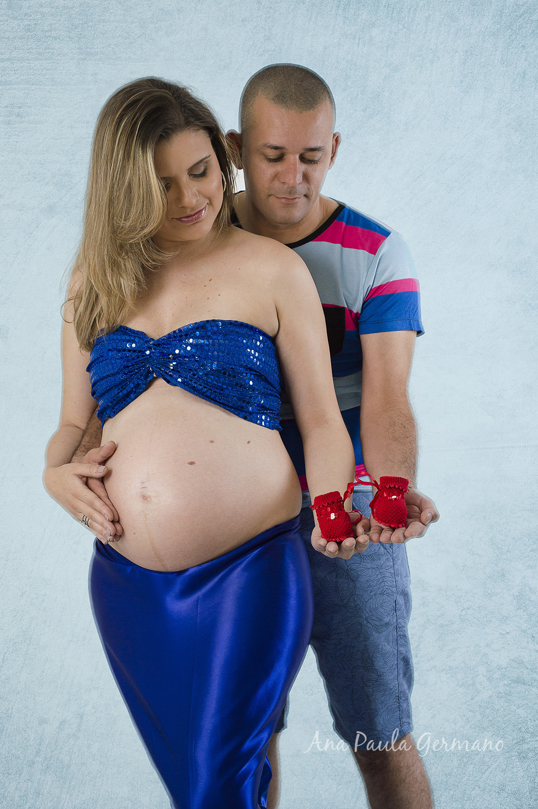 Ensaio gestante - Estúdio