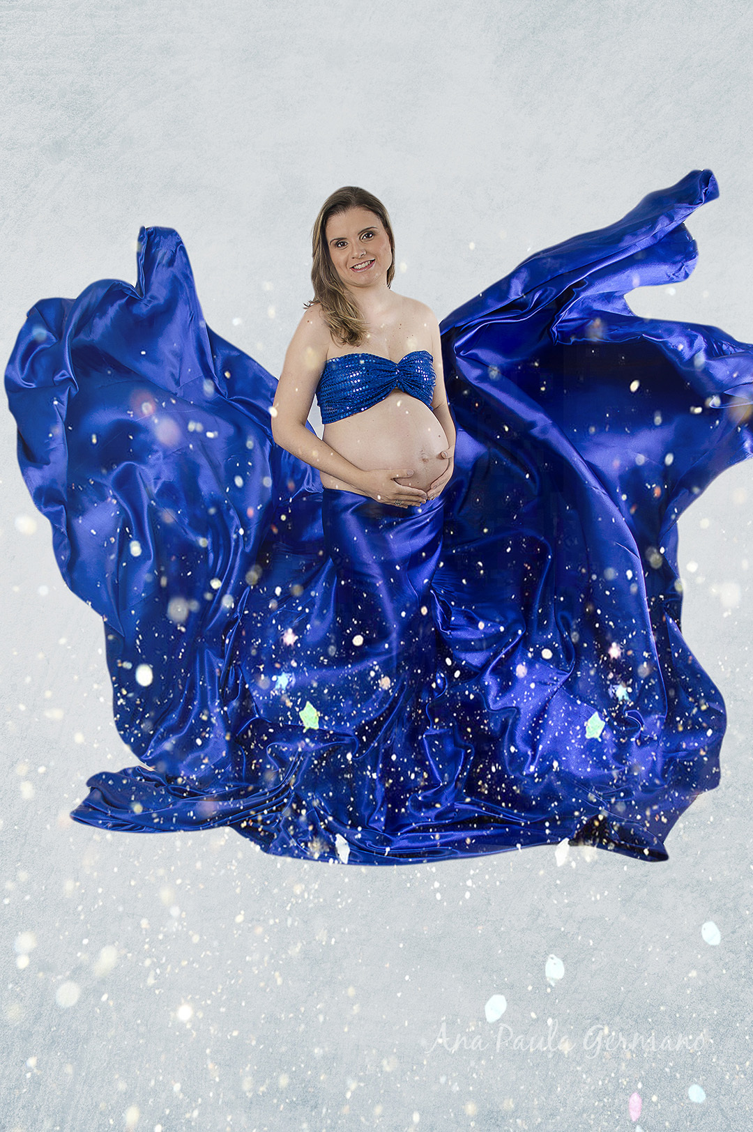 Ensaio gestante - Estúdio