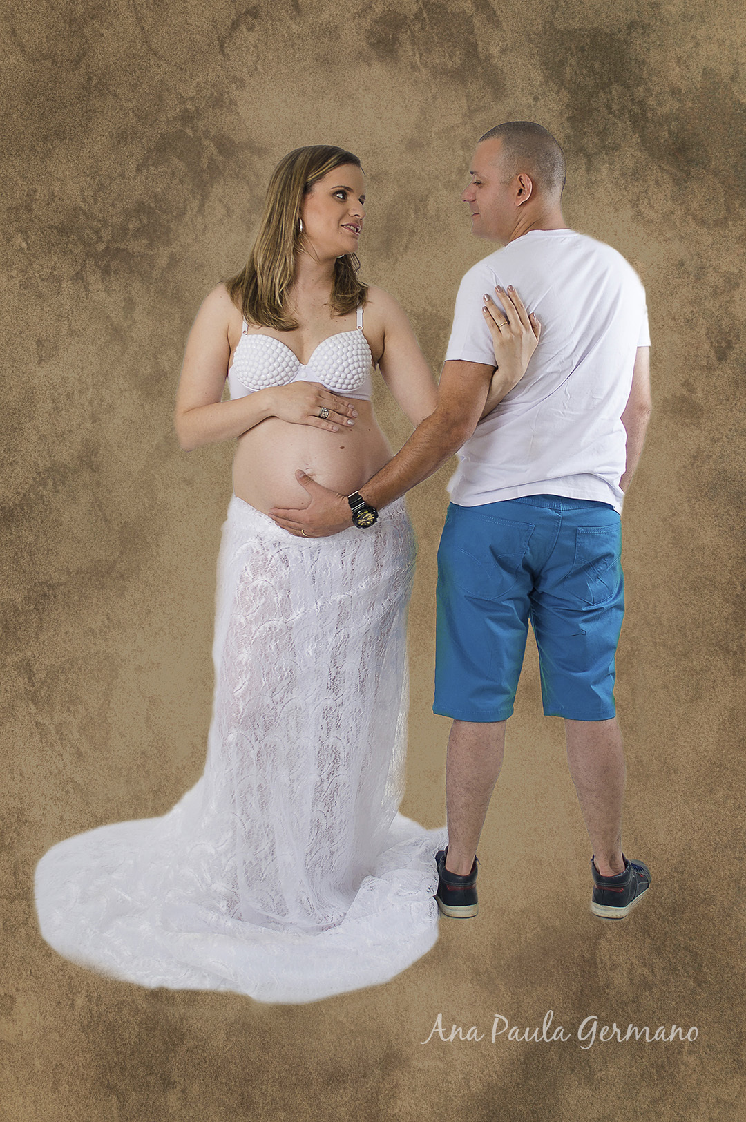 Ensaio gestante - Estúdio