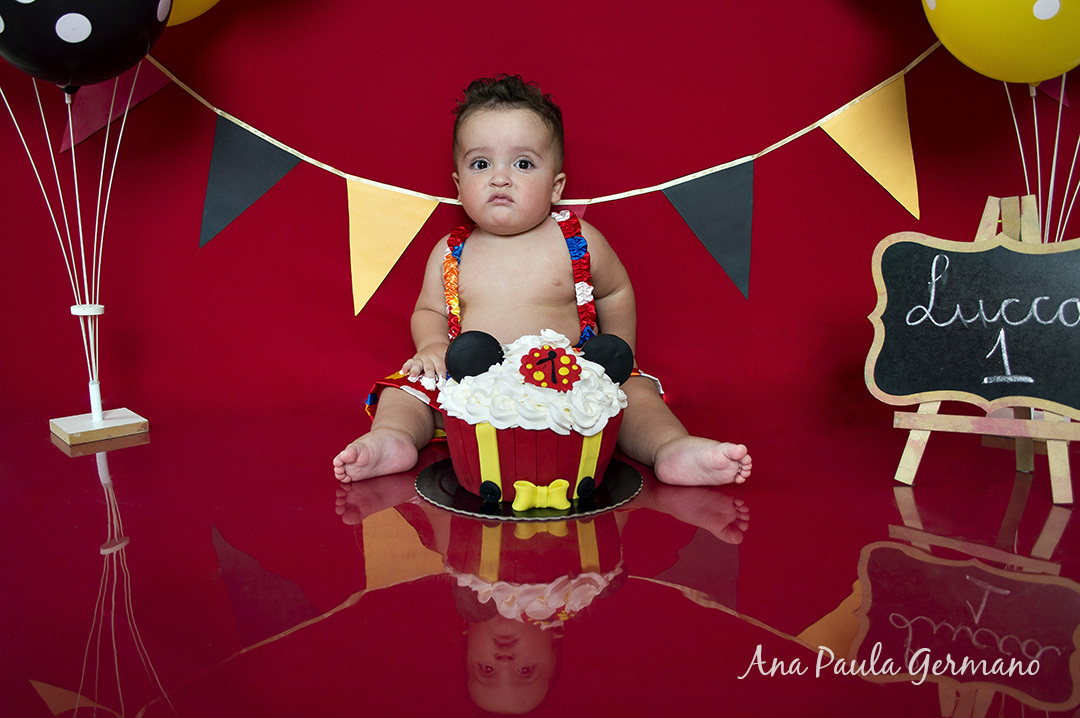 smash the cake menino