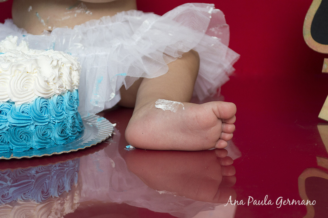 Smash the cake - marinheiro - menina